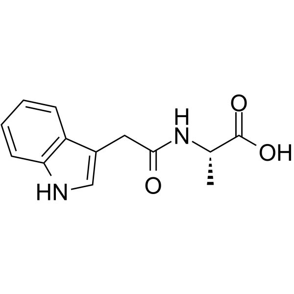 N-(3-Indolylacetyl)-L-alanine 57105-39-2